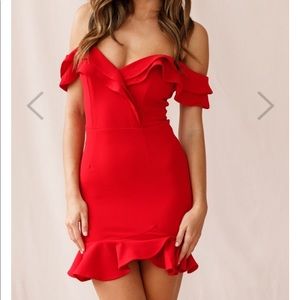 Red dress!